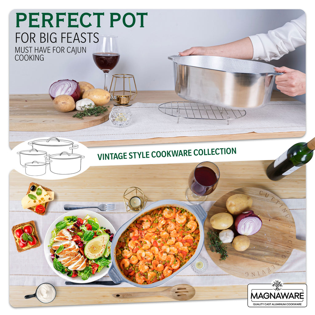 MAGNAWARE Oval Dutch Oven 8QT