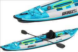 The 385ft FastTrack V-bottom Inflatable Kayak - Pro Carbon Package