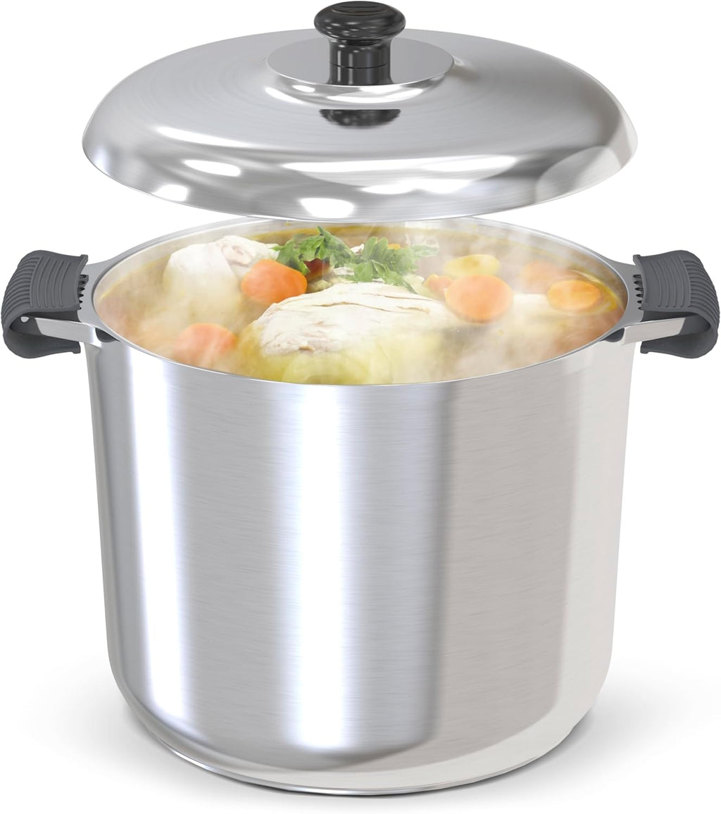 MAGNAWARE Stock Pot w Lid 18QT
