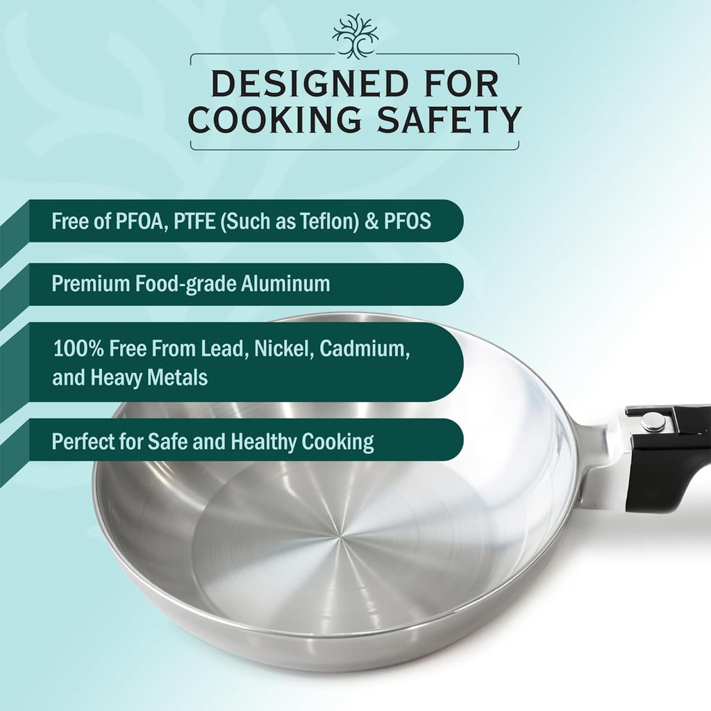 MAGNAWARE Signature Skillet Collection - Set of 4 Skillets - 8", 10", 11" and 13"