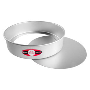 FAT DADDIO Aluminum Removable Bottom Pans, Round, Choose up to 16" diameter