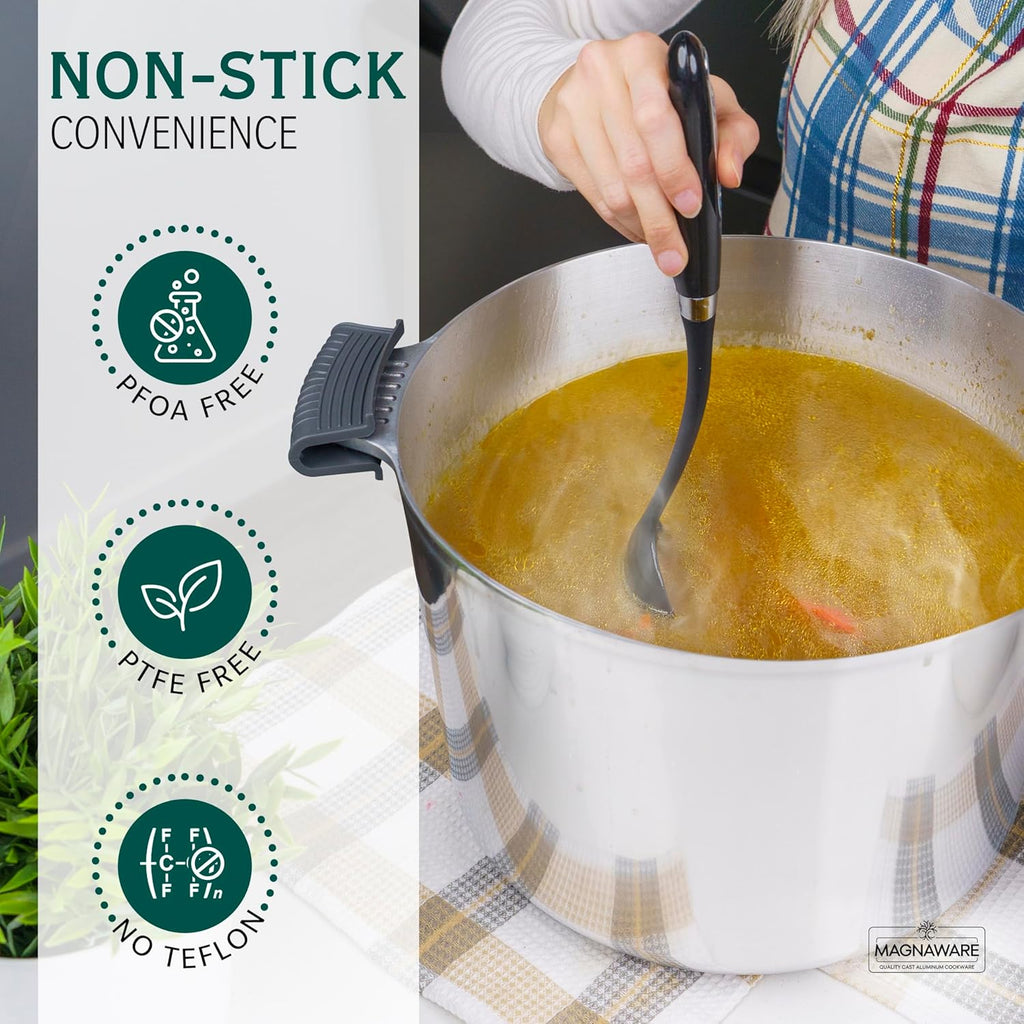 MAGNAWARE Stock Pot w Lid 18QT