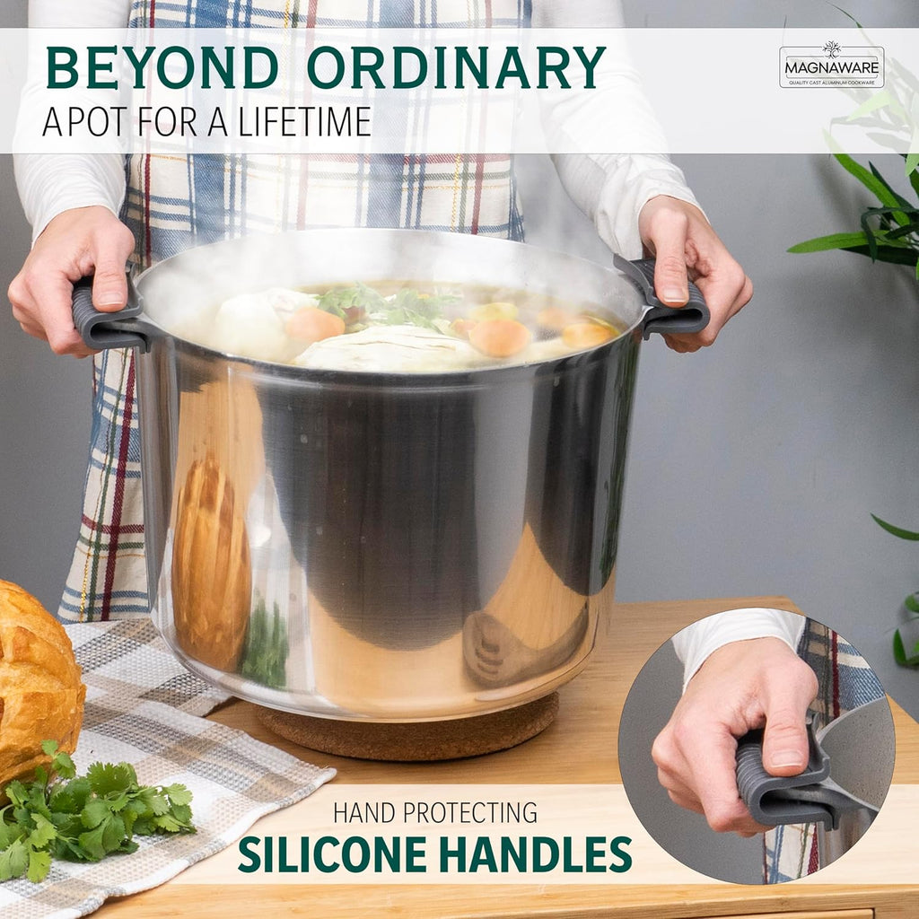 MAGNAWARE Stock Pot w Lid 18QT