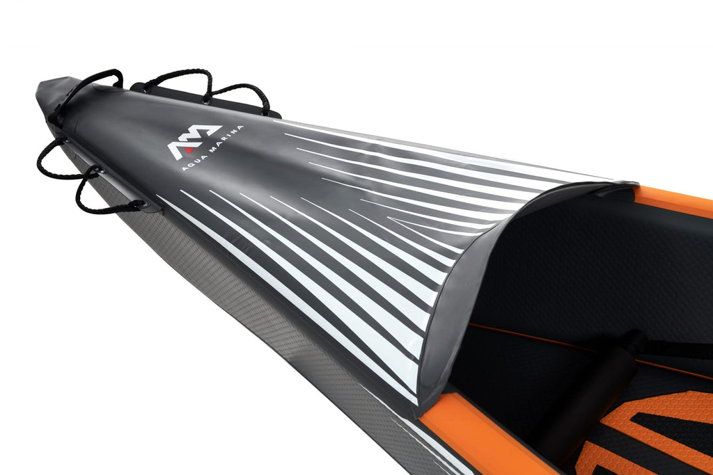 Aqua Marina TOMAHAWK AIR-K 12'4" Inflatable High Pressure Speed Kayak / Canoe