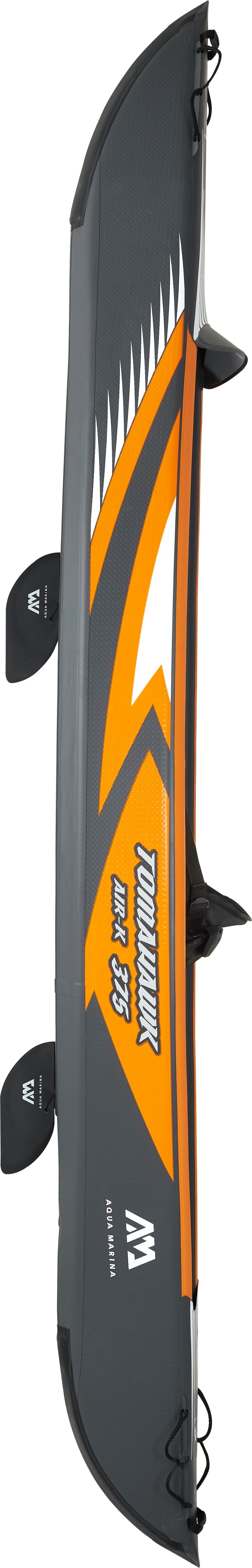 Aqua Marina TOMAHAWK AIR-K 12'4" Inflatable High Pressure Speed Kayak / Canoe