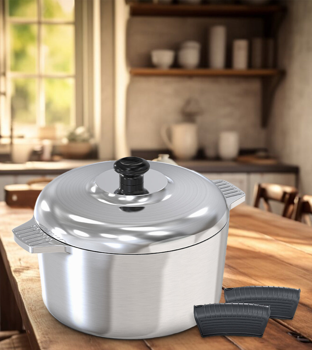 MAGNAWARE 5 Quarts Round Dutch Oven with Lid