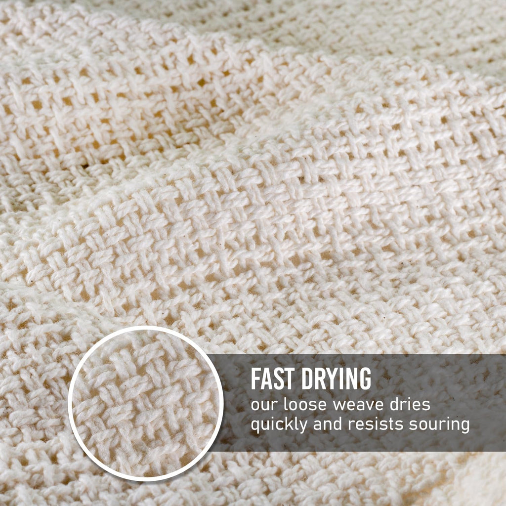 100% Cotton Kitchen Towels 24” x 15”