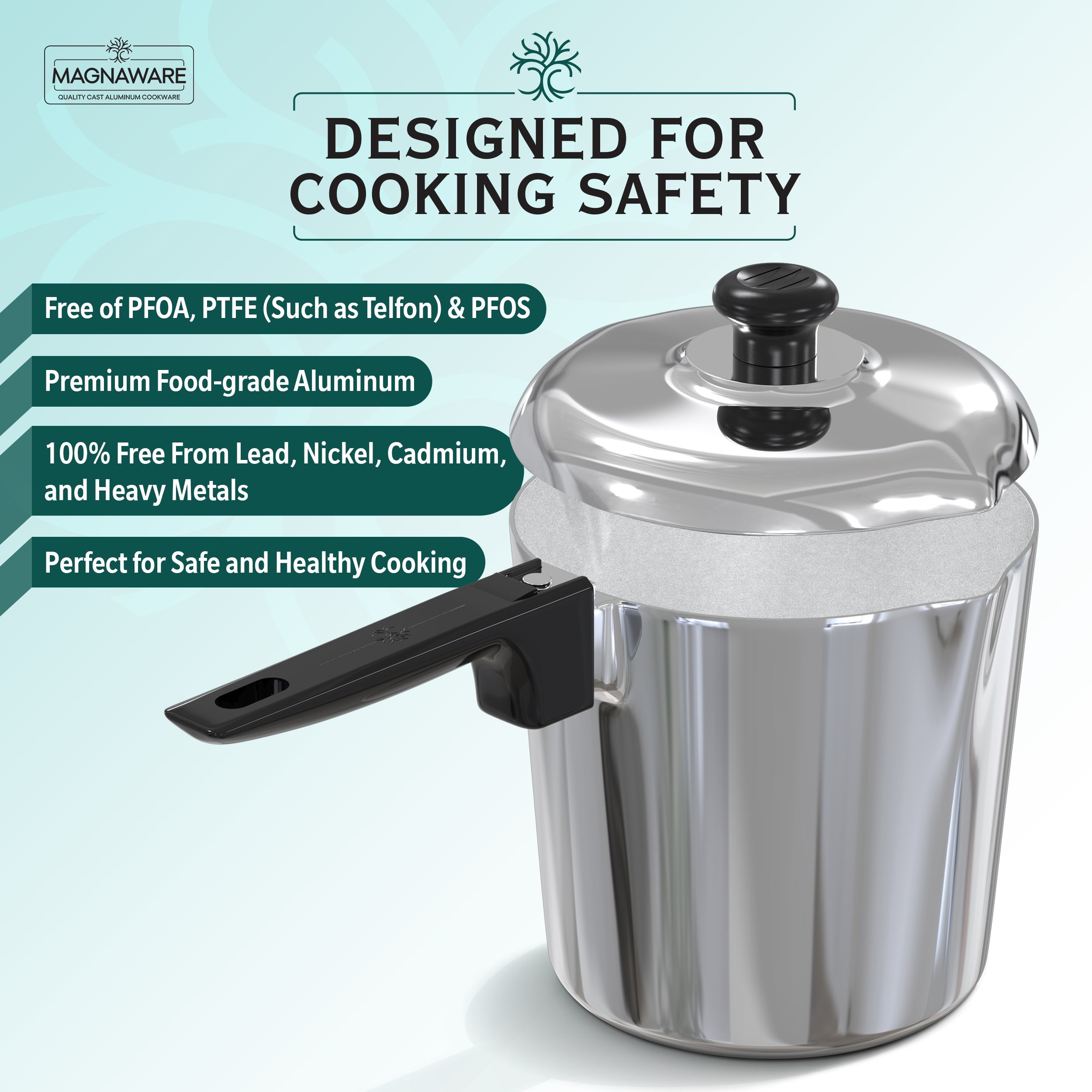 MAGNAWARE 4 Quart Sauce Pan with Lid