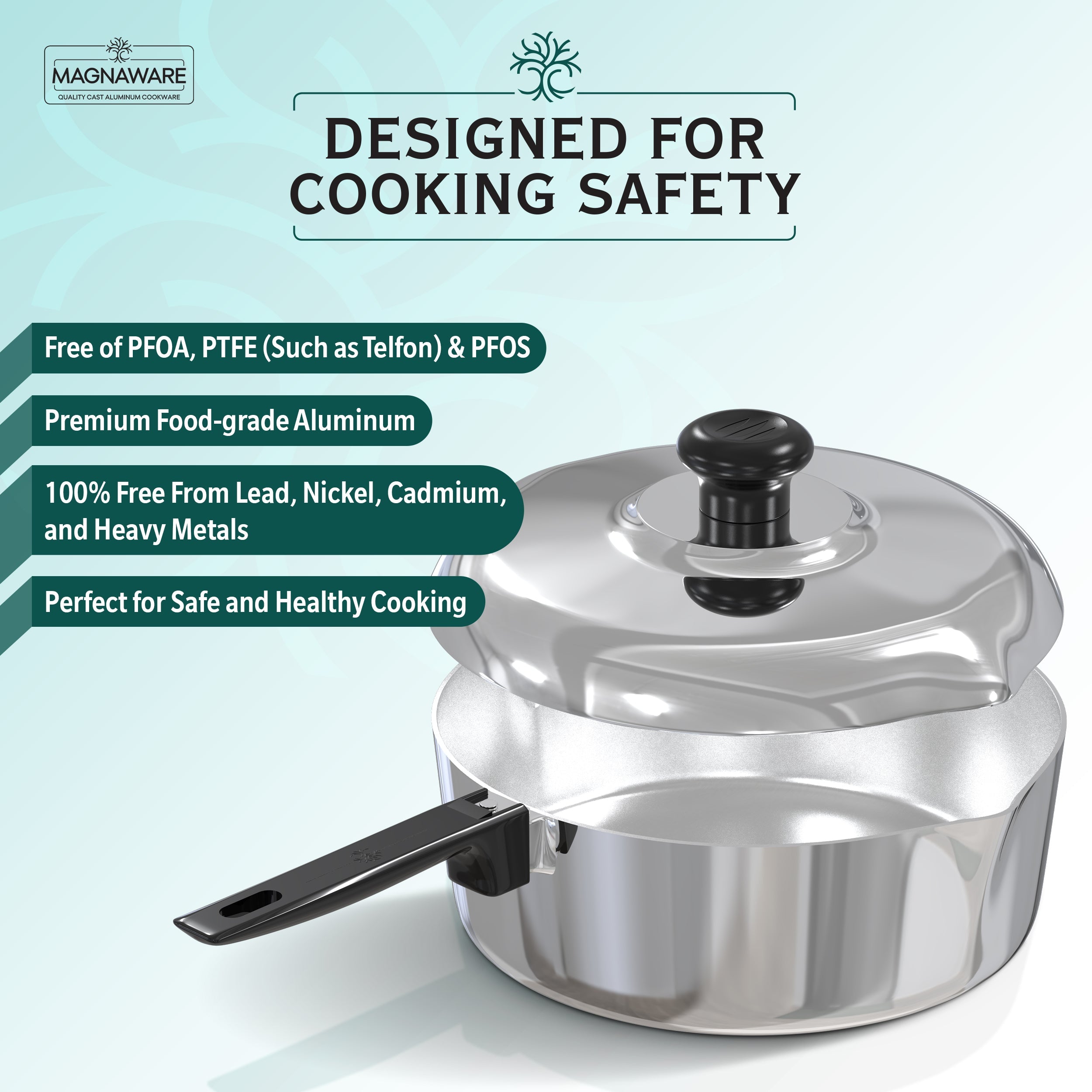 MAGNAWARE 12 Inch Sauté Pan with Lid