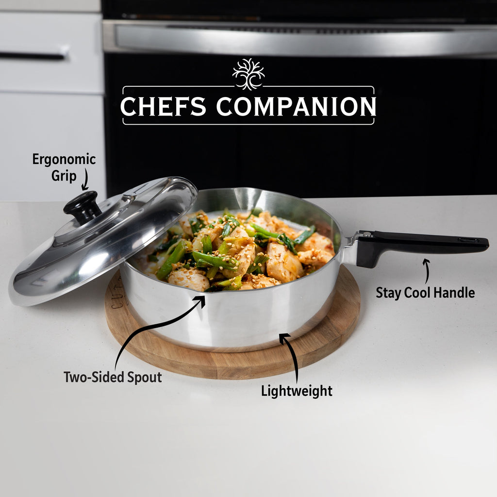 MAGNAWARE 12 Inch Sauté Pan with Lid