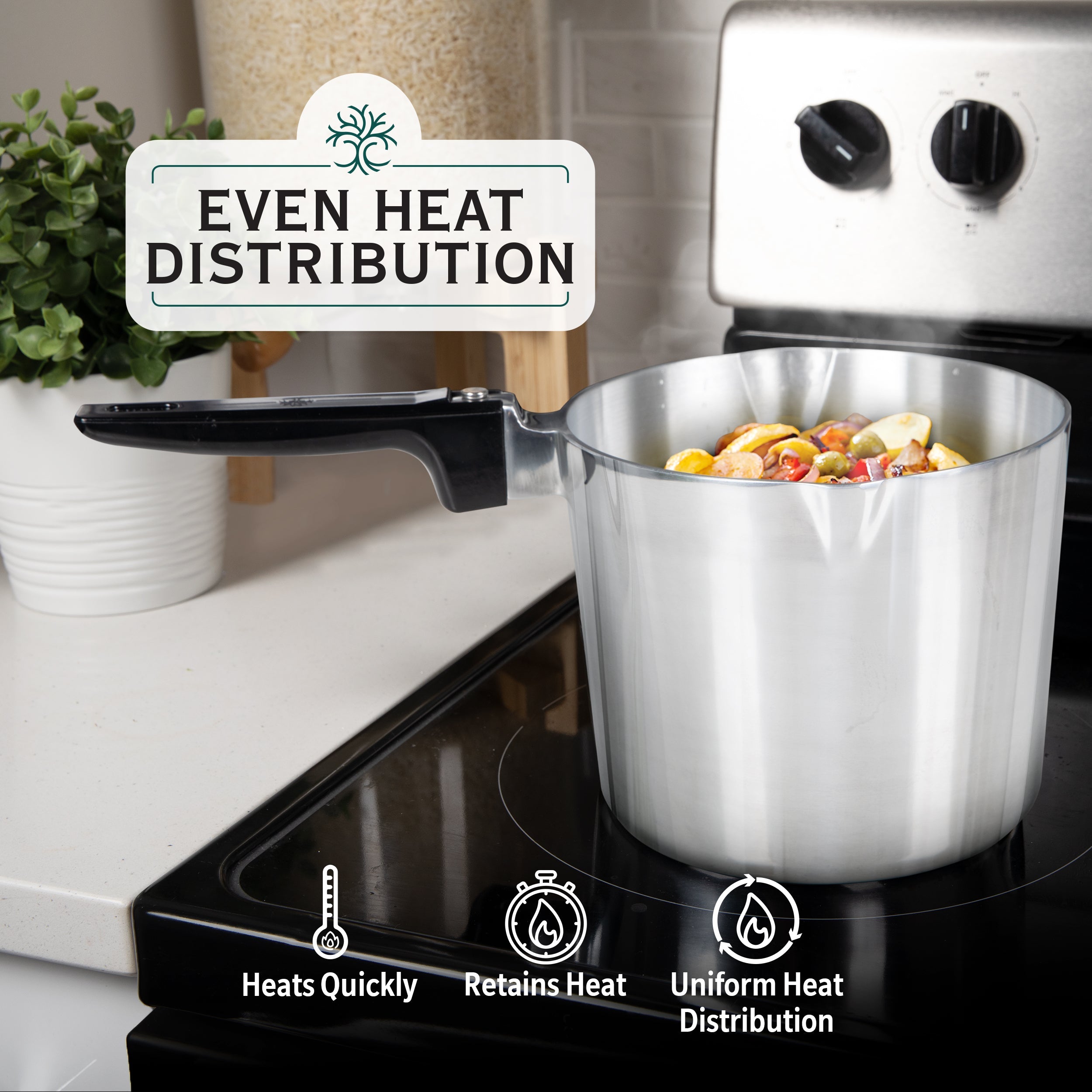 MAGNAWARE 4 Quart Sauce Pan with Lid