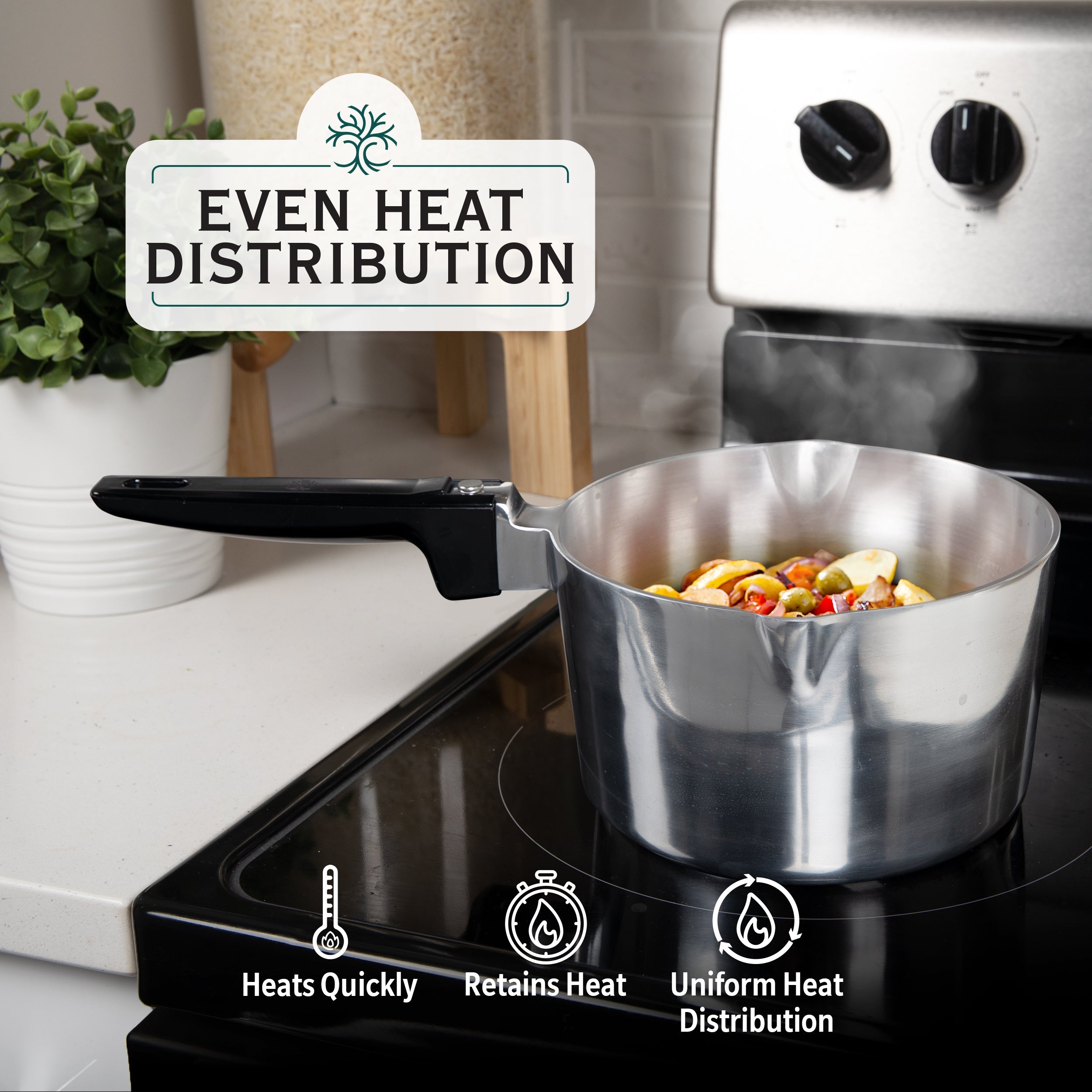 MAGNAWARE 3qt Sauce Pan with Lid