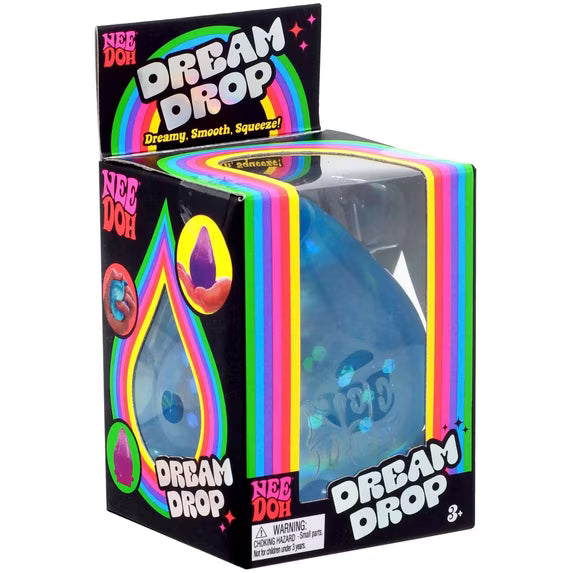 SQUISHIES!! Schylling Nee-Doh Dream Drop (Blue)