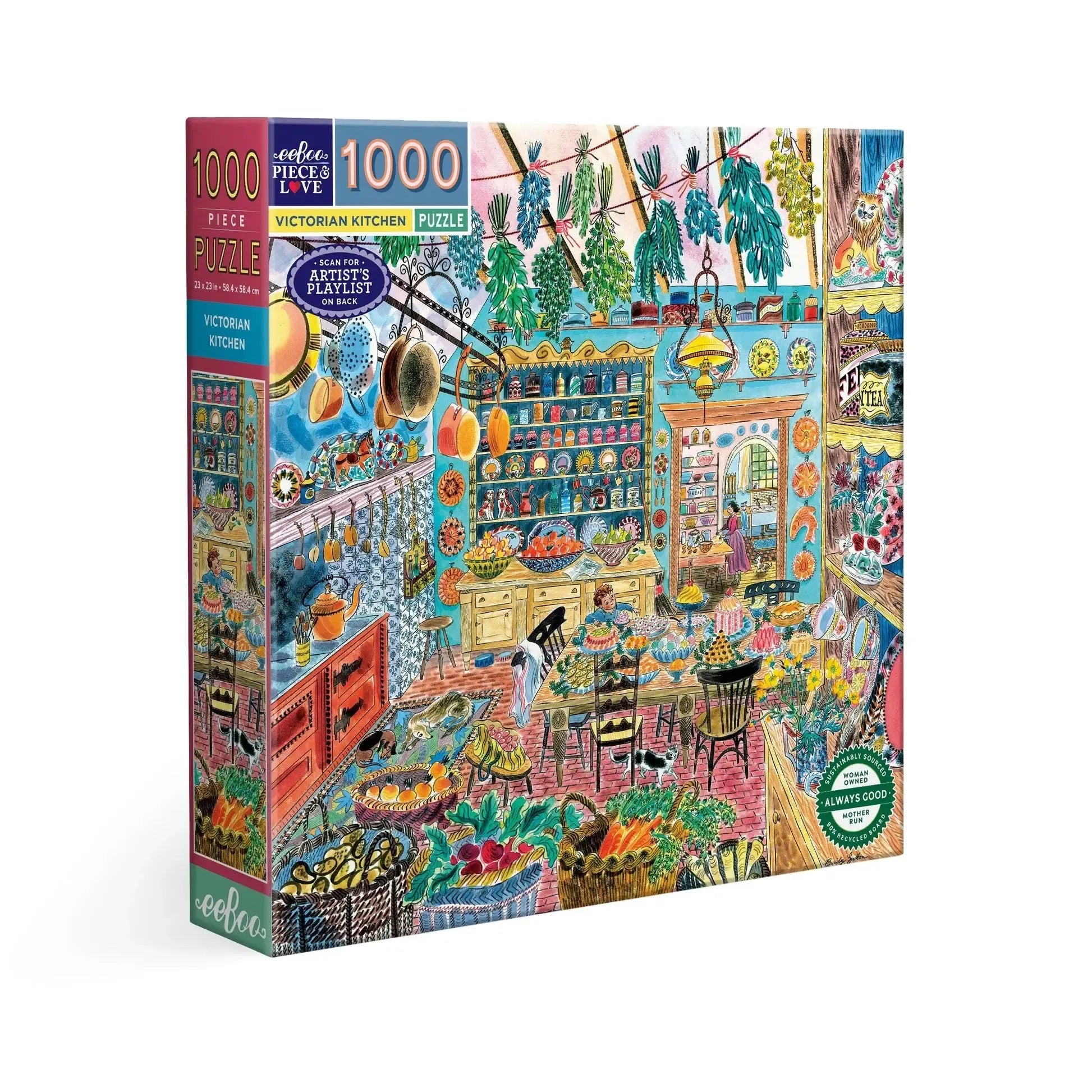 Victorian Kitchen 1000 Piece Jigsaw Puzzle eeBoo