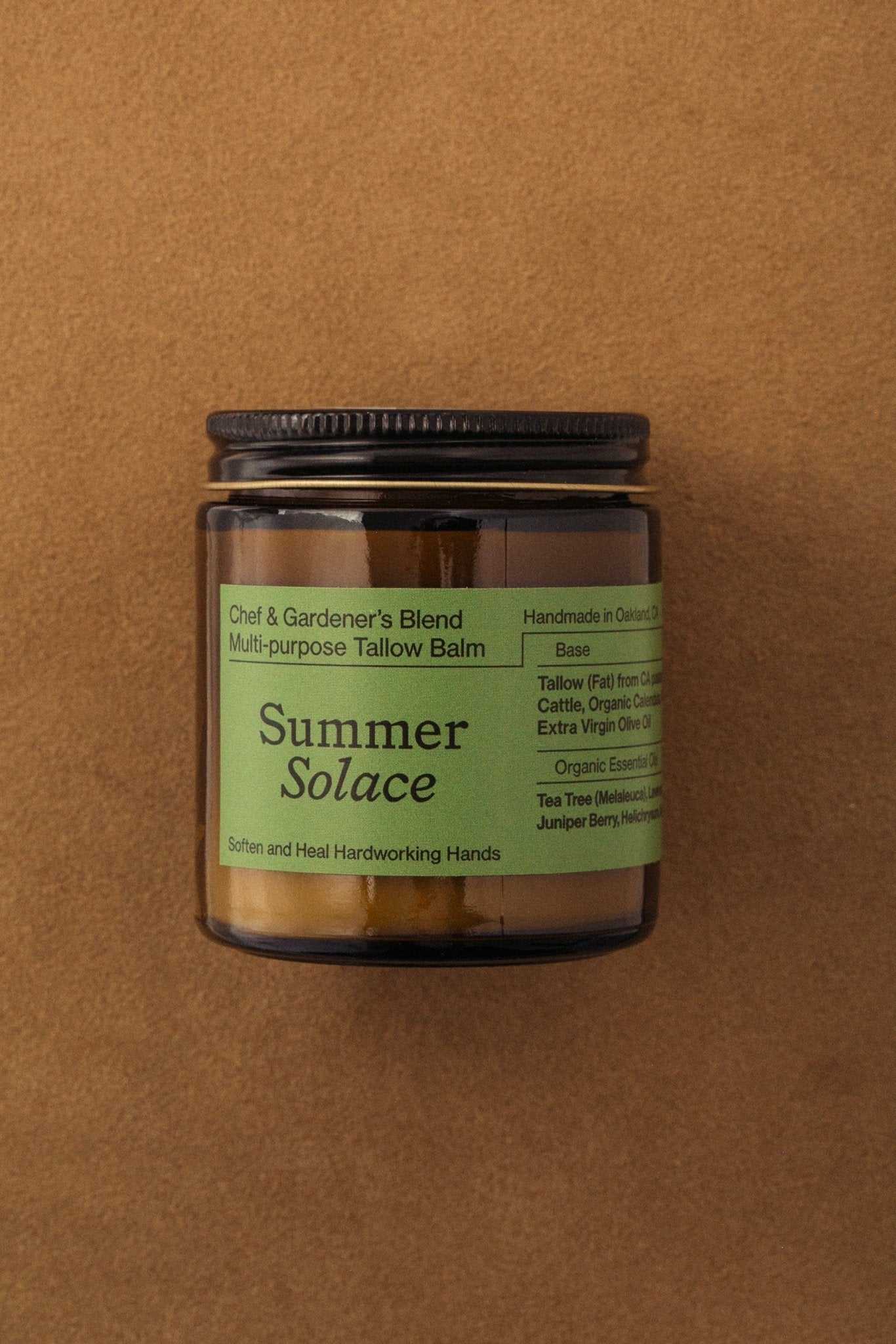 Chef & Gardener’s Healing Tallow Balm – Rosemary, Myrrh & Tea Tree