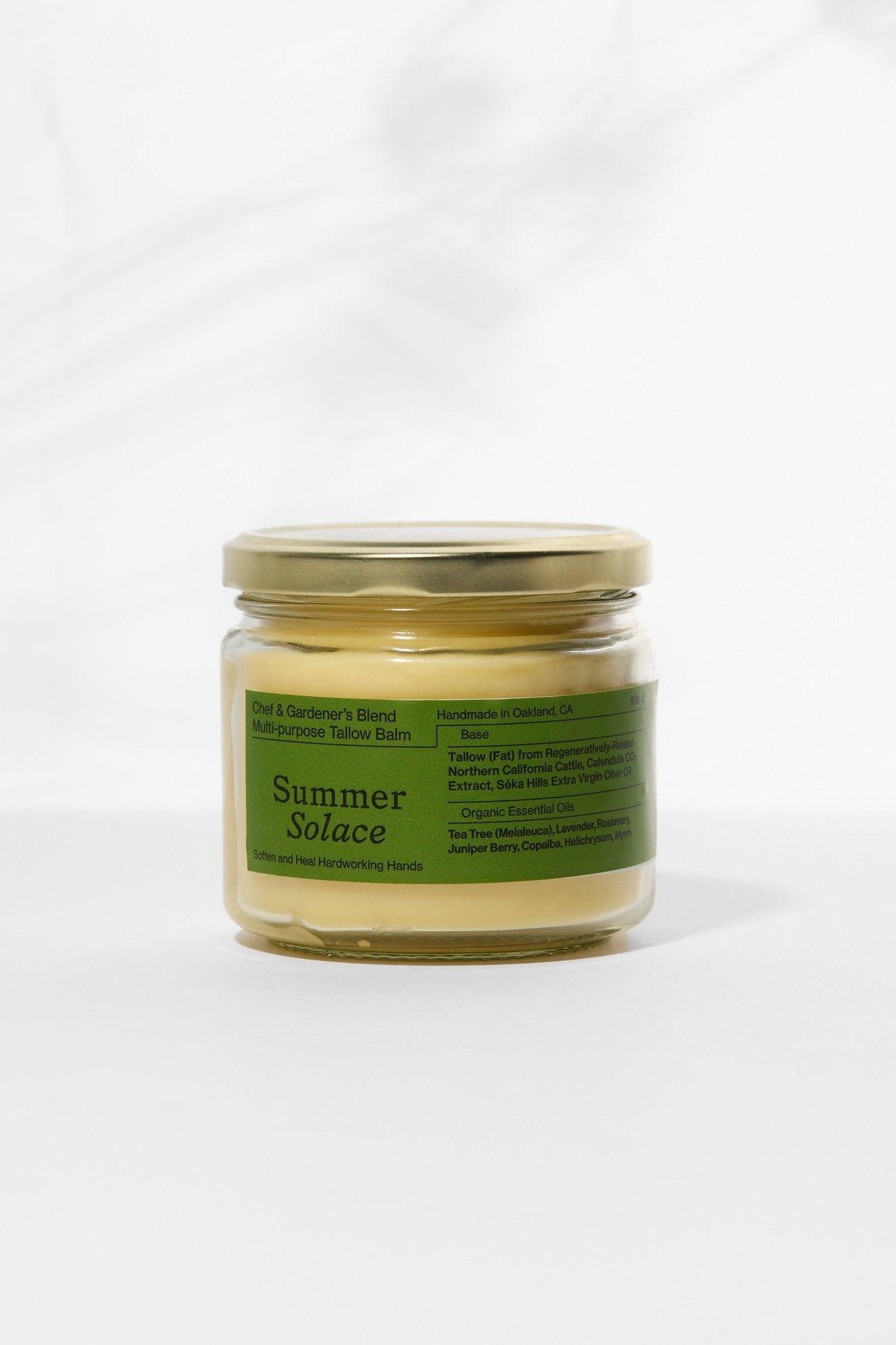 Chef & Gardener’s Healing Tallow Balm – Rosemary, Myrrh & Tea Tree