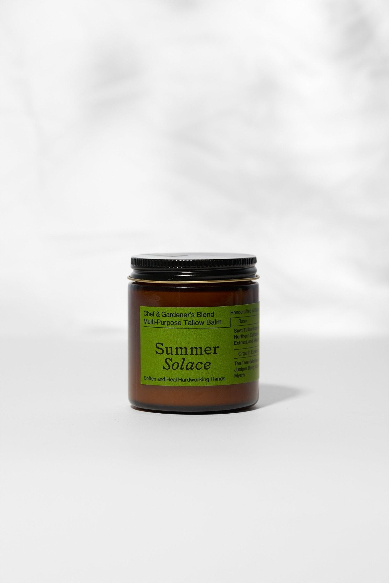Chef & Gardener’s Healing Tallow Balm – Rosemary, Myrrh & Tea Tree