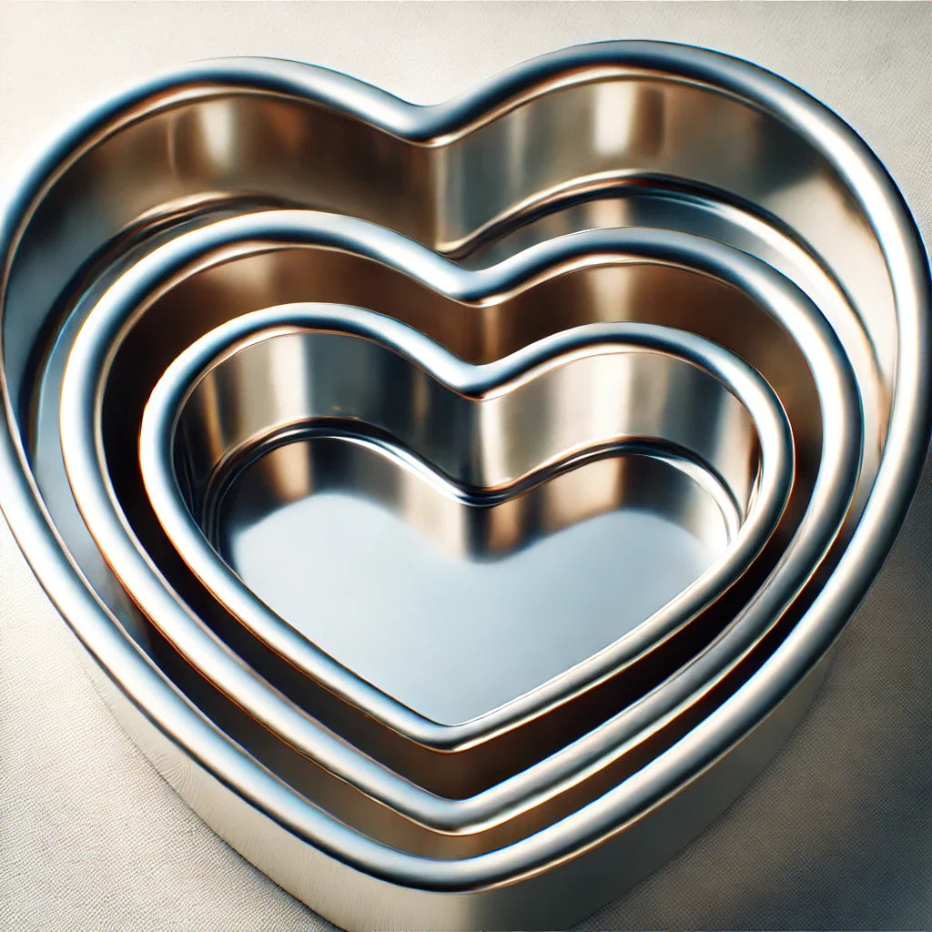 FAT DADDIO Heart Shaped Cake Pans *Available in 3 sizes*