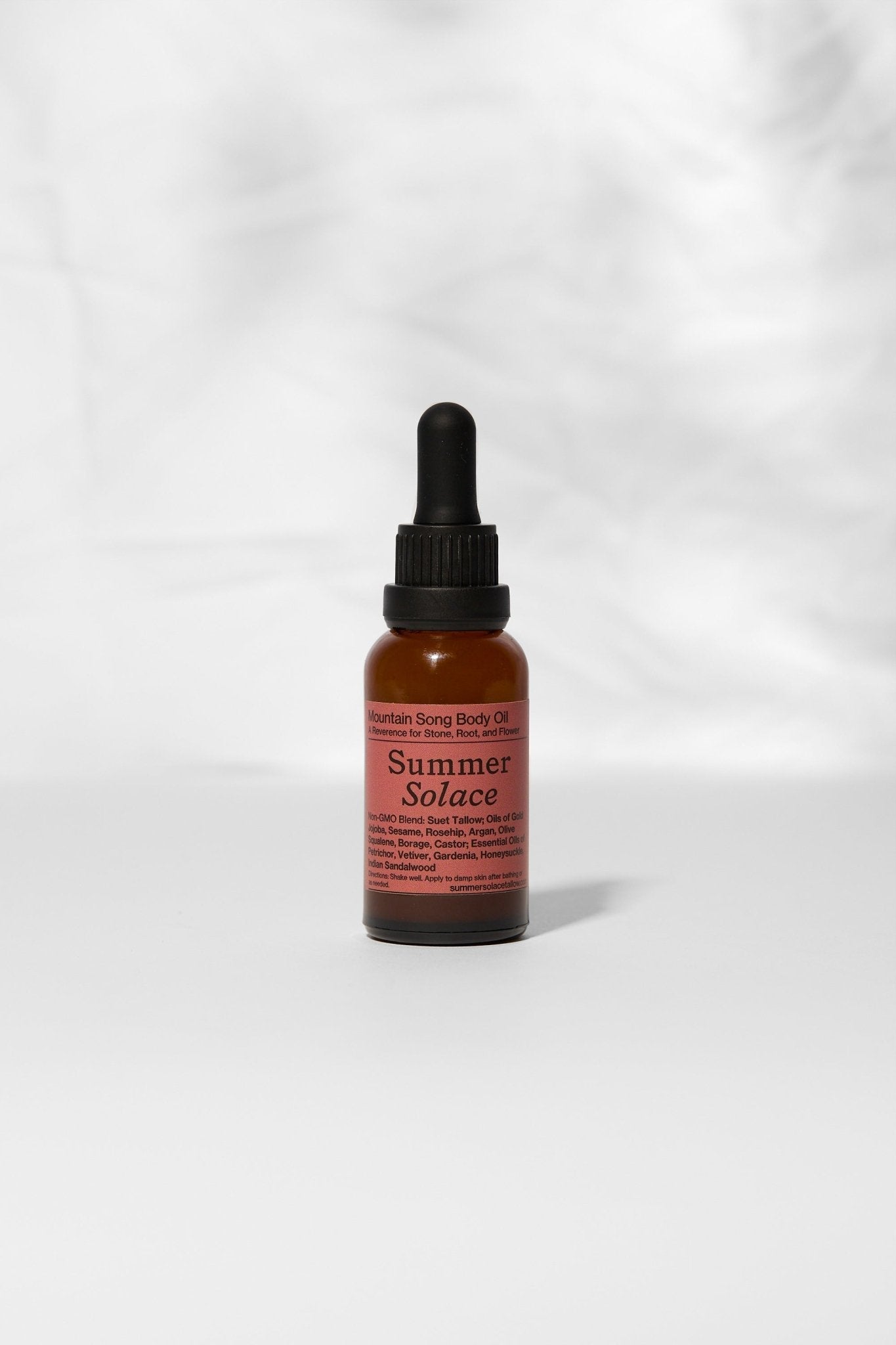 Mountain Song Tallow Body & Hair Oil • Petrichor, Gardenia, Honeysuckle