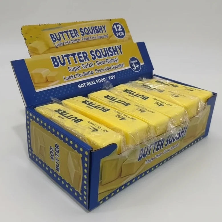 EXCELLENT STOCKING STUFFER - Stick of Butter SQUISHY