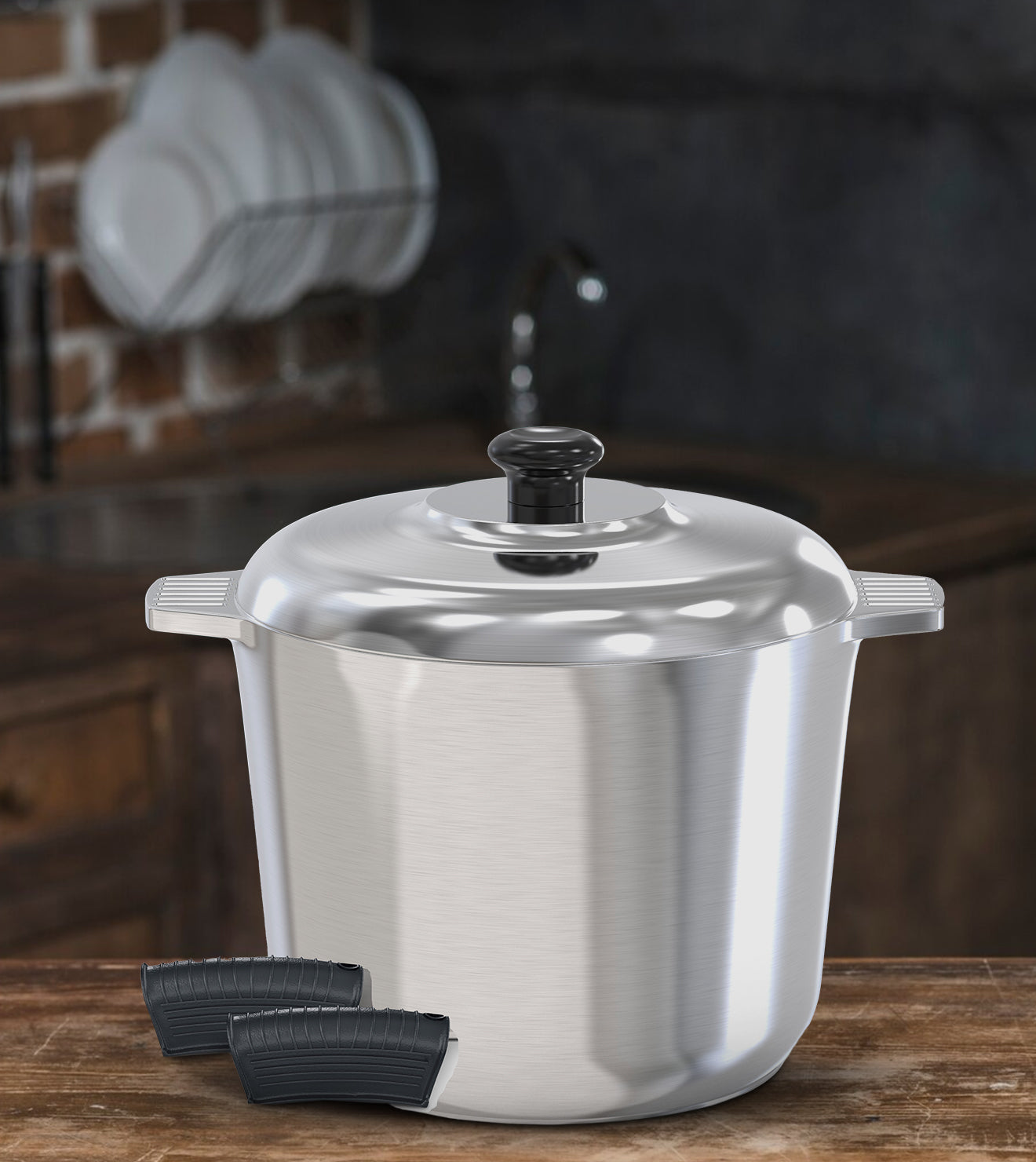 MAGNAWARE Stock Pot with Lid 10 Quarts