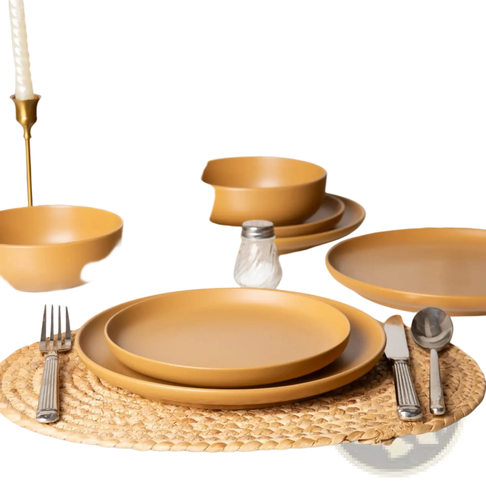 12-Piece Stoneware Dinnerware Sets With Mugs  Microwave & Dishwasher Safe Non-Toxic Dinner Plates Bowls Set  Stackable Matte Glaze Kitchenware For 3