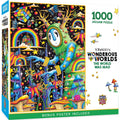 Wonderous Worlds - The World Was Mad 1000 Piece Puzzle by Masterpieces